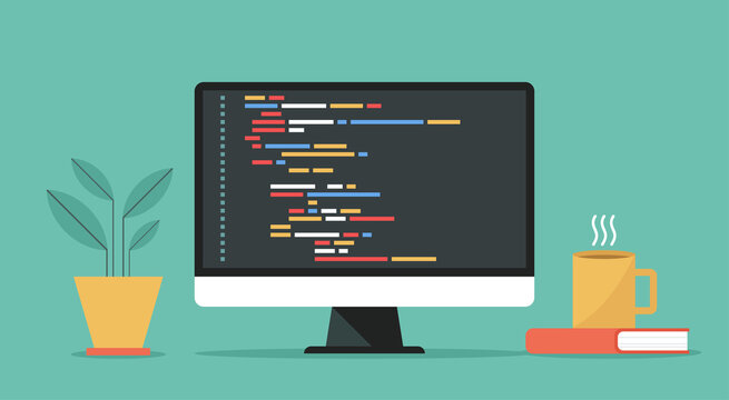 illustration for software development