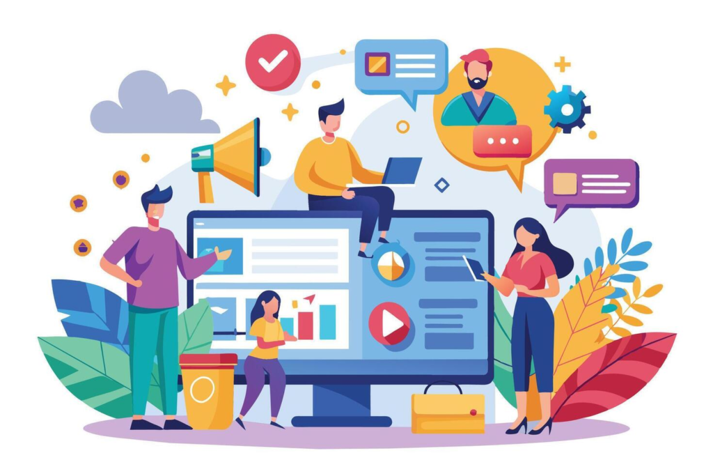Illustration for marketing