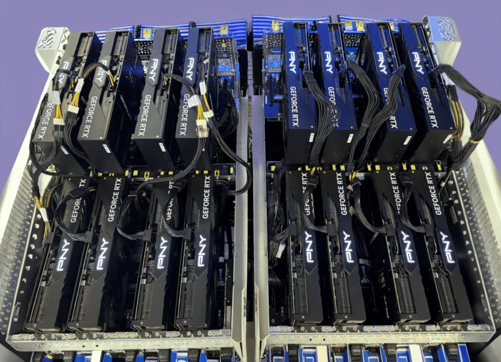 GPU server rack