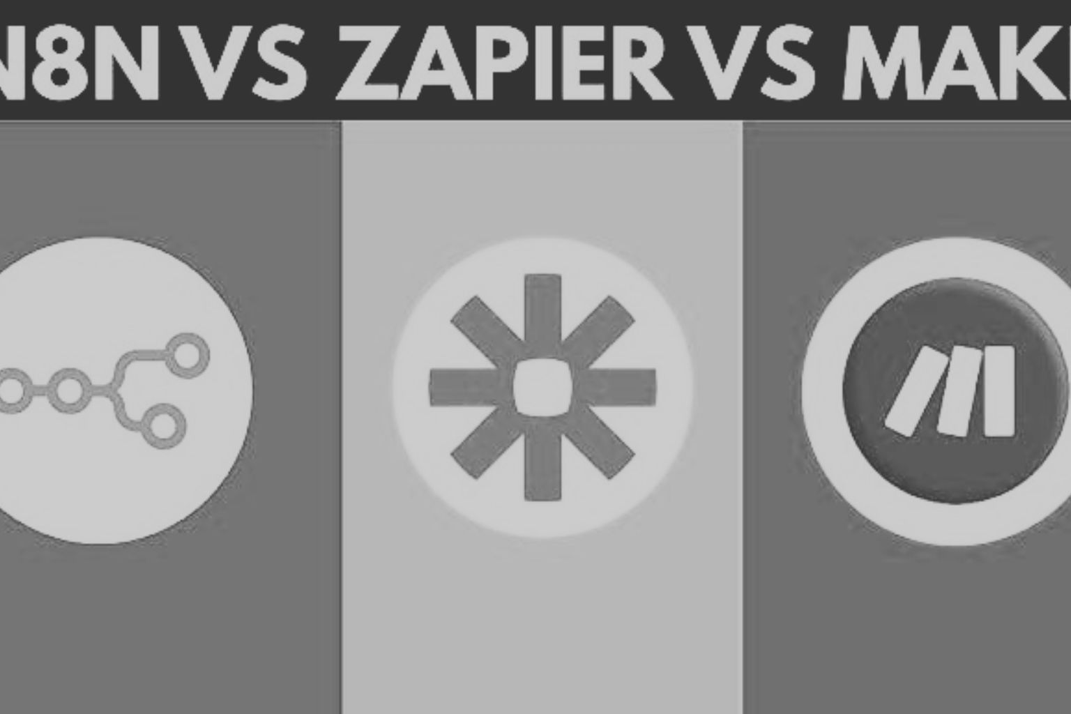 zapier vs make vs n8n